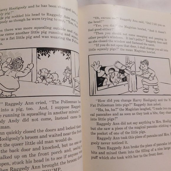 Vintage Raggedy Ann and Andy and the Nice Fat Policeman 1942 Book - Picture 12 of 12